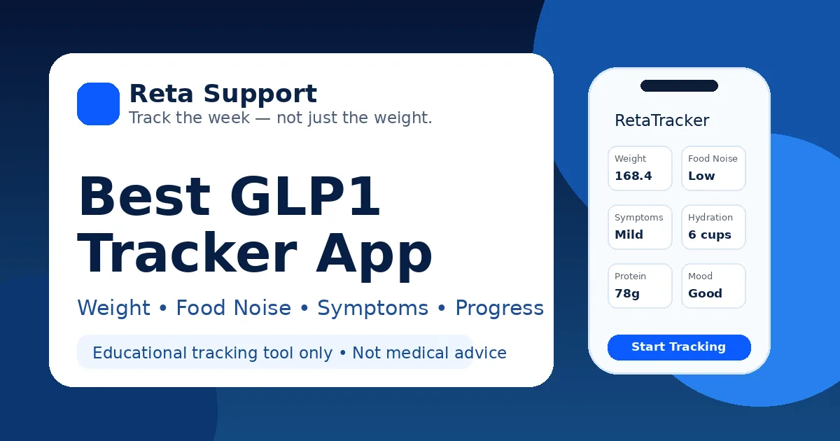 best glp 1 tracker Best GLP-1 Tracker App: What to Look For